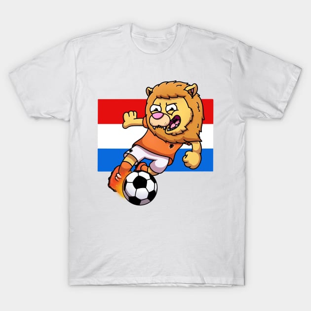 Oranje Leeuw T-Shirt by TheMaskedTooner